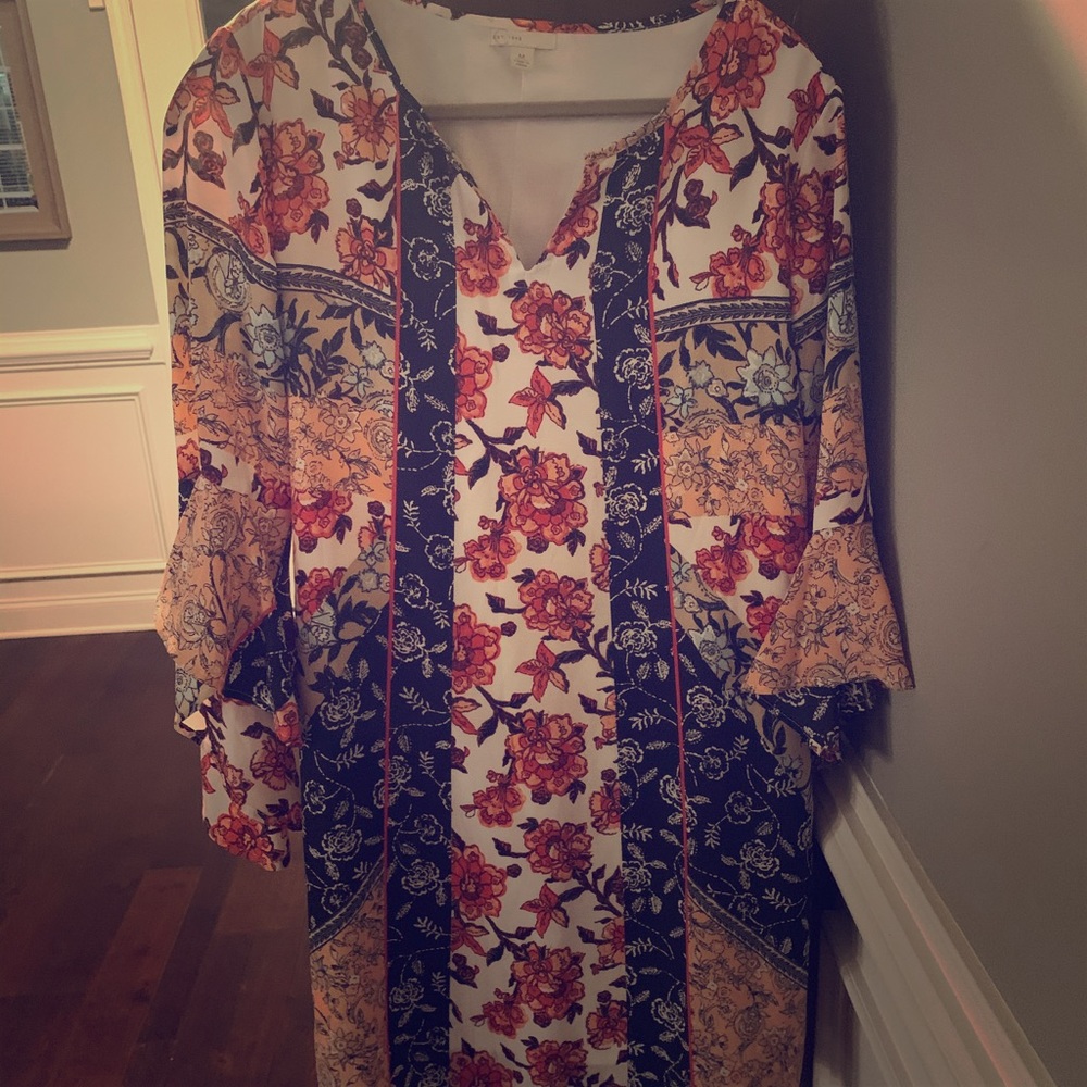 Floral dress great for night out!